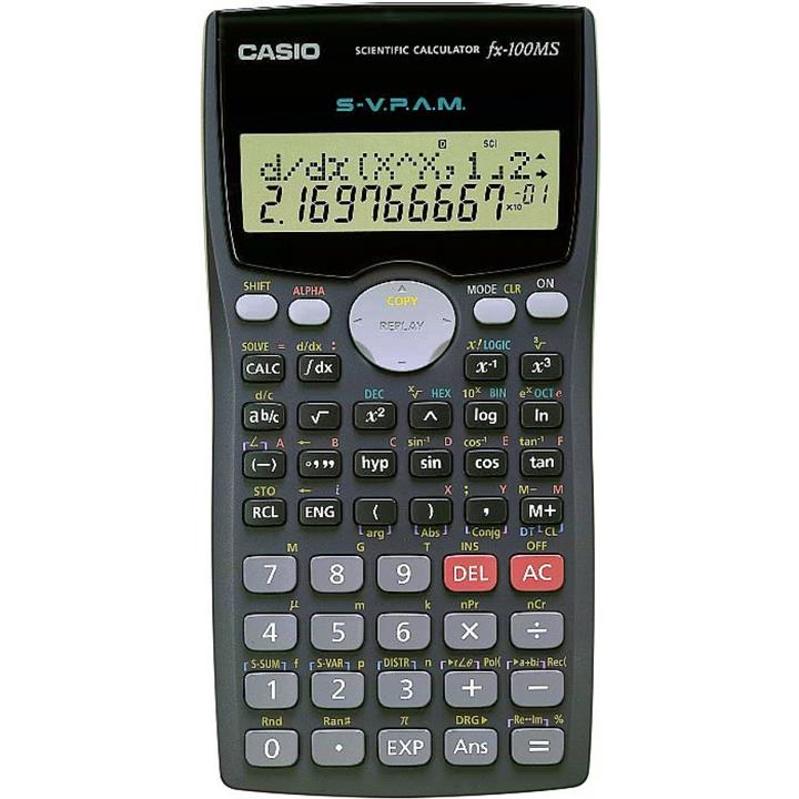 ماشین حساب کاسیو FX-100-MS Casio-FX-100-MS Calculator